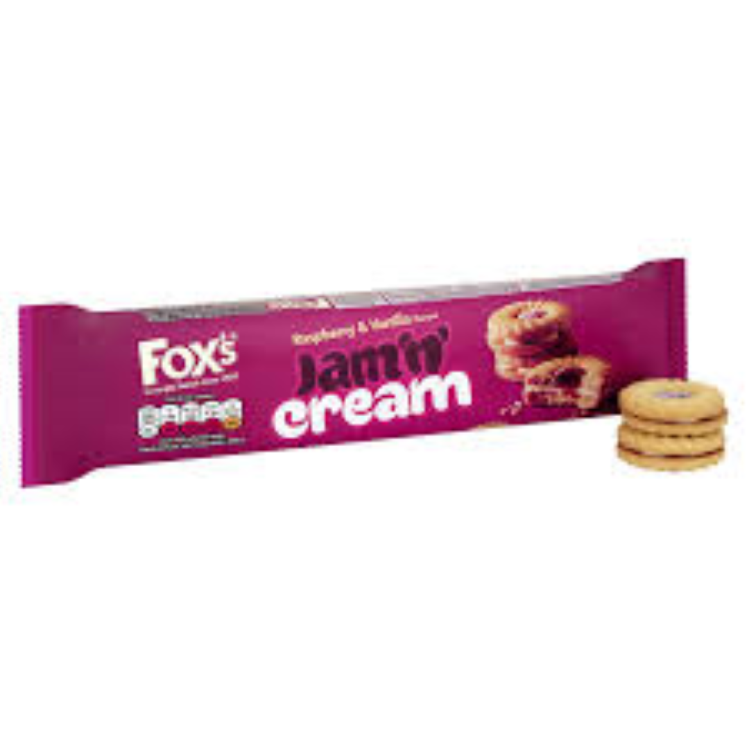 FOX'S JAM N CREAM 150G